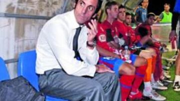 Quique pide presión muy agresiva contra el rival