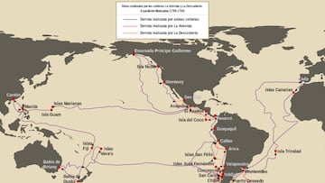 La expedición Malaspina, el viaje científico español que recorrió medio mundo en cinco años y acabó en desgracia