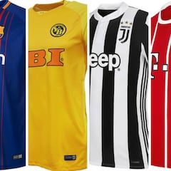 ¿En qué país están las camisetas más caras del fútbol europeo?