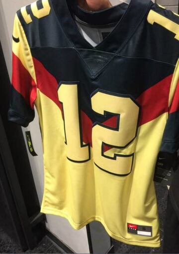 El jersey del América es muy parecido a la camiseta de las Águilas de los 80.