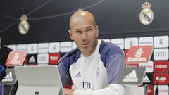 Zidane sobre Piqué: "No quiero entrar en debates de árbitros"
