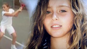 Los primeros golpes y el rasgo diferencial de una prometedora tenista llamada Paula Badosa