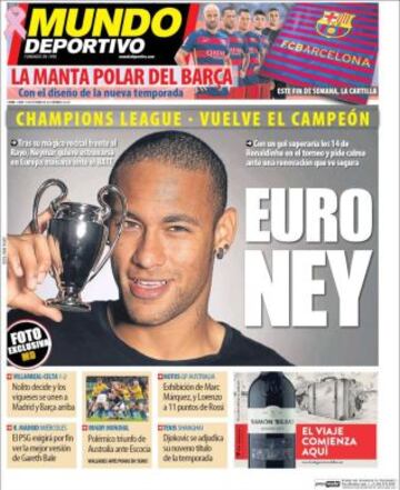 Portadas de la prensa deportiva