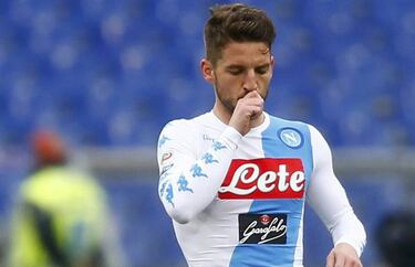 Mertens marks his territory in Roma - Napoli match