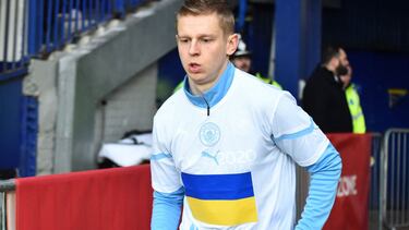 Zinchenko, jugador del Manchester City.