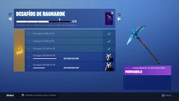 El desafío Ragnarok de la Temporada 5 de Fortnite Battle Royale