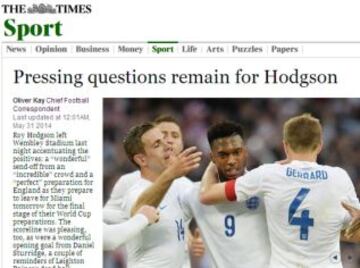 Portadas de la prensa extranjera