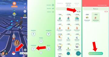 Con Pok&eacute;mon GO y Nintendo Switch vinculados, para enviar Pok&eacute;mon debemos seguir estos pasos