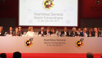 31/07/17 CIUDAD DEL FUTBOL LAS ROZAS ASAMBLEA DE LA RFEF