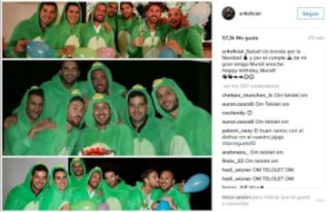 Festive holiday snaps from some of your favourite LaLiga stars