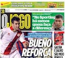 Alberto Bueno robó la portada de O Jogo a Cristiano Ronaldo