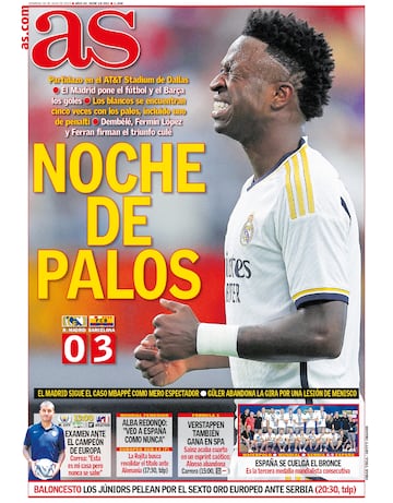 Las portadas de AS de julio