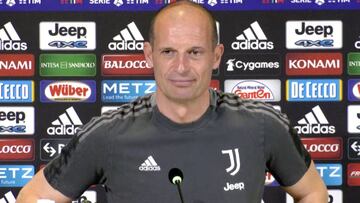 Massimiliano Allegri: "Cuadrado es la balanza del equipo"