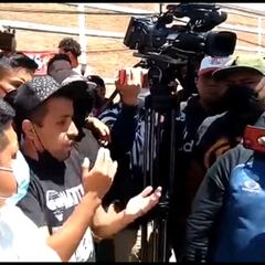 Aficionados de Toluca encararon a los jugadores por los malos resultados