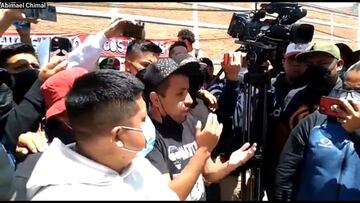 Aficionados de Toluca encararon a los jugadores por los malos resultados