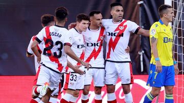 Falcao est&aacute; imparable: gol en victoria del Rayo ante C&aacute;diz