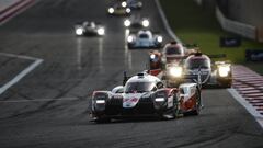 Conway, Kobayashi y Pechito lideran con el Toyota TS050 Hybrid &#039;7&#039; las 8 Horas de Bahr&eacute;in, prueba del WEC 2019-20. 