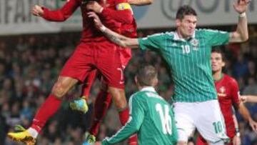 Cristiano Ronaldo con Portugal.