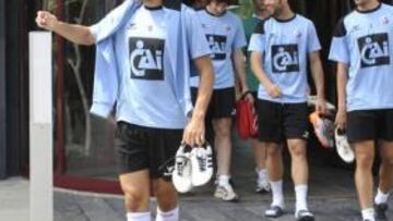 <b>LÍDER. </b>Camacho, que renovó esta semana, lidera al Huesca.