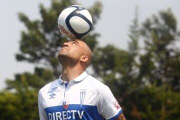 Así fue la presentación oficial de Santiago Silva en Universidad Católica 