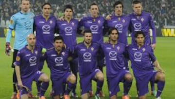Fiorentina, con David Pizarro y Matías Fernández como titulares.