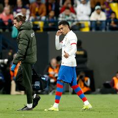 What injury does Raphinha have? Will he play in the Super Cup final against Real Madrid?