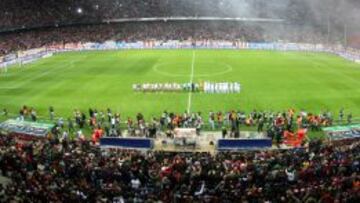 El Calderón mostrará uno de sus mejores aspectos en el partido de Champions frente al Milán.