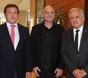 Infantino llegó a Chile para Congreso de Conmebol