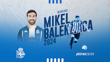 Oficial: Balenziaga es el tercer fichaje del Deportivo