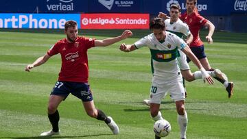 Pere Milla y Jon Moncayola en la Liga.