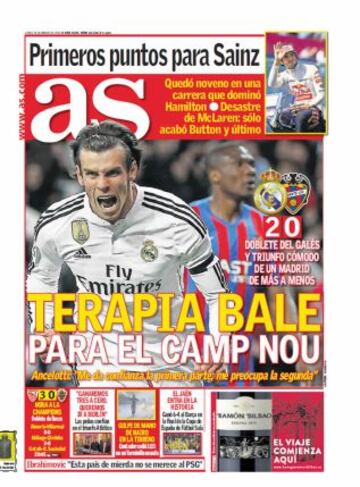 Las portadas de AS de marzo
