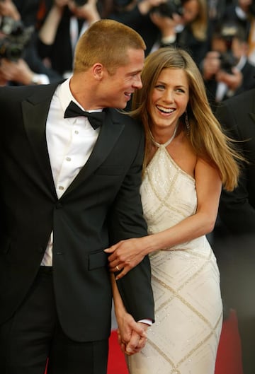 Brad Pitt y Jennifer Aniston mantuvieron un romance de siete años, cinco de matrimonio.