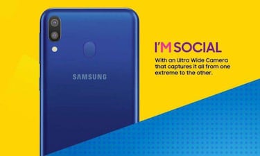 Vistazo al Samsung Galaxy M20, nueva familia de móviles económicos Samsung