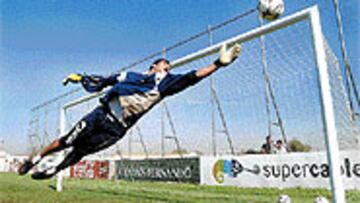 <b>CON CONFIANZA</B>. Notario no teme el gran potencial ofensivo con el que llegará a Sevilla la Real Sociedad.