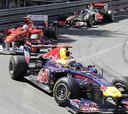 Vettel, Alonso y Button brillan en Montecarlo