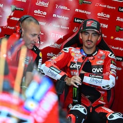 Dall’Igna avisa a Bagnaia: “Yo también estoy perdiendo la paciencia”