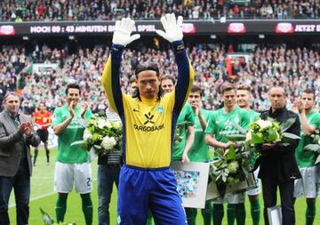 Tim Wiese en su último partido como futbolista.