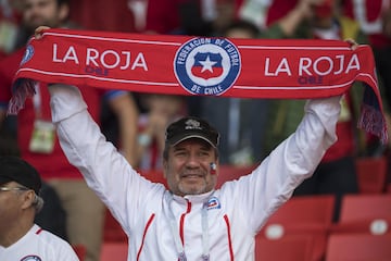 Así vivieron los hinchas de la Roja la previa del duelo