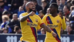 Vidal helps unconvincing Barcelona to Leganés victory