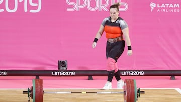 La haltera chilena no pudo participar en los Juegos Olímpicos debido a una lesión. "No hubo sobrecarga de entrenamiento", indicó Valdés.