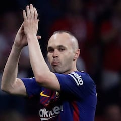 1x1 del Barça: Iniesta lidera a un equipo brutal en el Wanda
