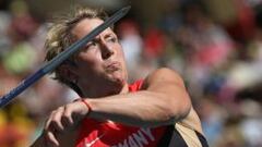 La alemana Cristina Obergföll vence en la jabalina