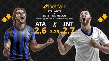 Atalanta BC vs. Inter de Milán: horario, dónde ver, pronósticos y clasificación