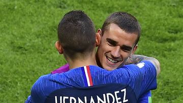 Lucas Hern¨¢ndez: "Griezmann lo tiene todo en el Atl¨¦tico"