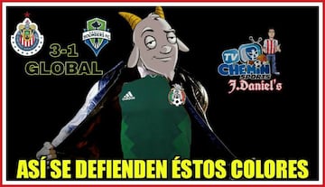 Chivas y América se roban los reflectores de los memes