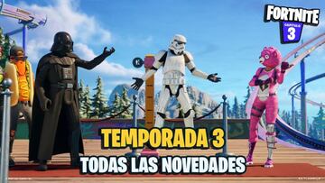 Todas las novedades de Fortnite Temporada 3: nuevas armas, mapa, skins y m&aacute;s