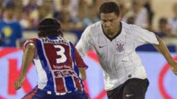 Roaldo volvió a sentirse futbolista con el Corinthians