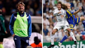 El argentino llegó desde el Manchester United y se hizo con el lateral izquierdo blanco tras la salida de Roberto Carlos. Ahora, es el entrenador de Velez Sarsfield, equipo de la Primera División argentina al que lleva octavo con 14 puntos en 9 jornadas.