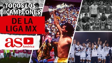 Todos los bicampeones de la Liga MX