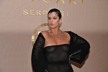 Nathy Peluso asiste a la inauguraci車n de la exposici車n &Bulgari Serpenti: 75 Years of?Infinite?Tales* donde la firma celebra el aniversario de su colecci車n en el Museo Thyssen-Bornemisza.